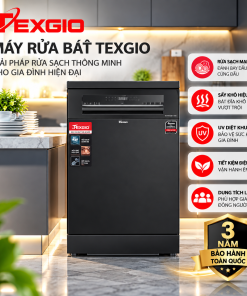 Máy rửa bát Texgio TGF87W45B Elite 11 bộ